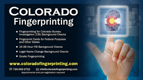 Colorado Fingerprinting Logo